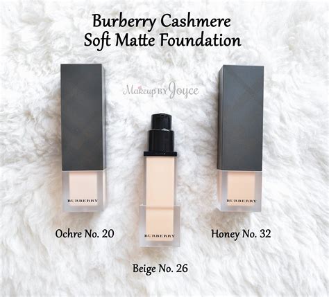 burberry cashmere soft matte foundation swatches|Burberry Cashmere Soft Matte Foundation • Foundation .